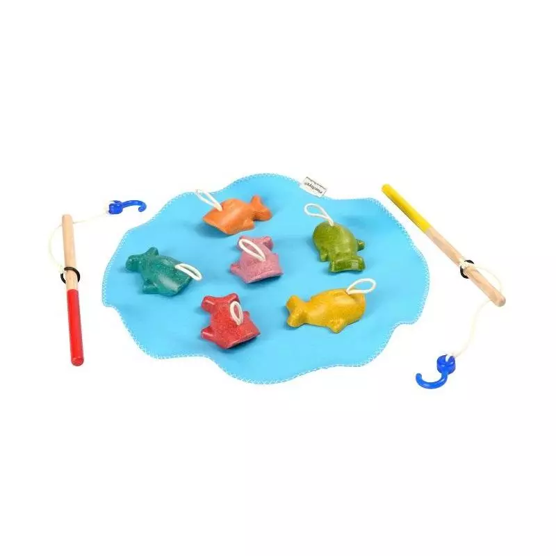 WĘDKARZYKI GRA ZRĘCZNOŚCIOWA PLAN TOYS 3+ - Plan Toys