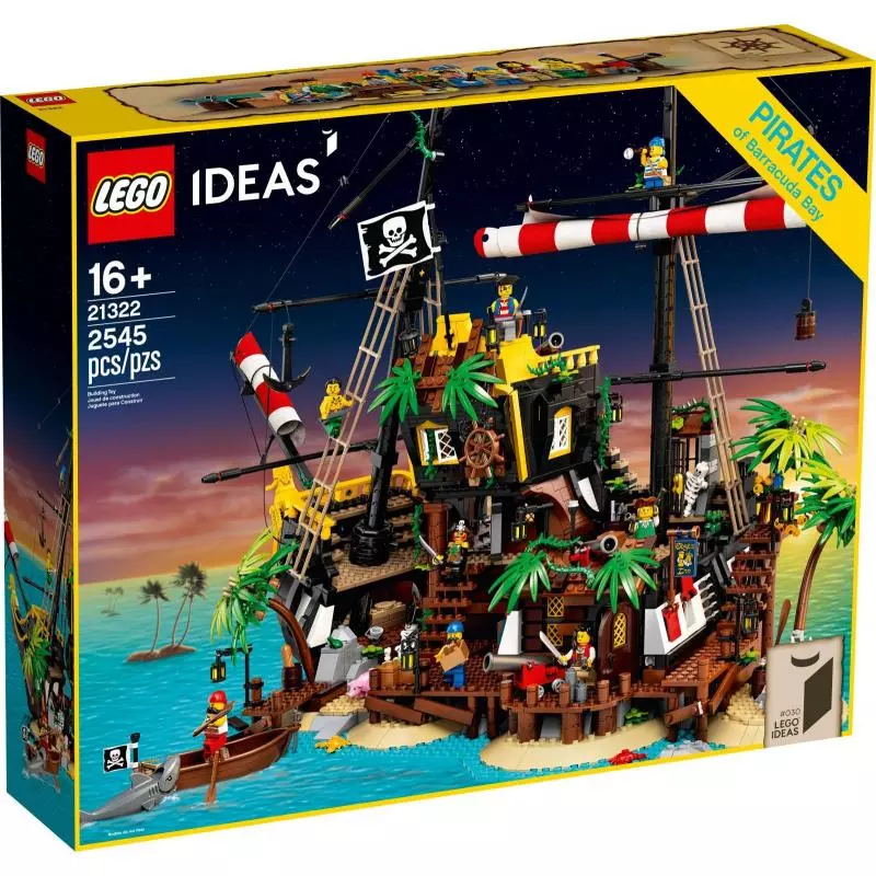 PIRACI Z ZATOKI BARAKUD LEGO IDEAS 21322 - Lego