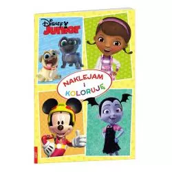 DISNEY JUNIOR NAKLEJAM I KOLORUJĘ - Ameet