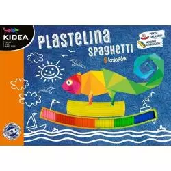 PLASTELINA KIDEA SPAGHETTI 8 KOLORÓW - Derform