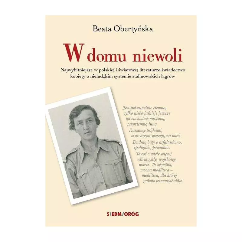 W DOMU NIEWOLI Beata Obertyńska - Siedmioróg