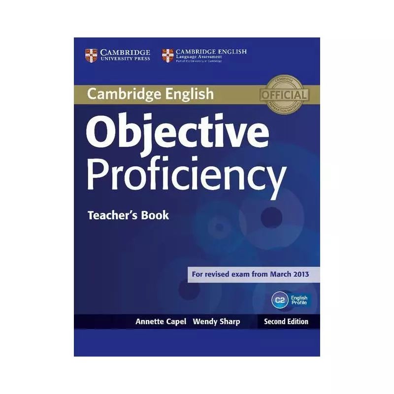 OBJECTIVE PROFICIENCY TEACHERS BOOK - Cambridge University Press