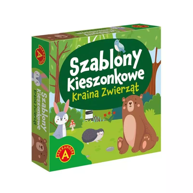 KRAINA ZWIERZĄT SZABLONY KIESZONKOWE - Alexander