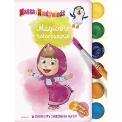 MASZA I NIEDŹWIEDŹ MAGICZNE KOLOROWANIE - Egmont