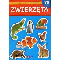 ZWIERZĘTA ZESZYT DLA NAJMŁODSZYCH - Zielona Sowa