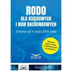 RODO DLA KSIĘGOWYCH I BIUR RACHUNKOWYCH ZMIANY OD 4 MAJA 2019 - Infor