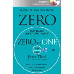 ZERO TO ONE AUDIOBOOK CD MP3 - MT Biznes