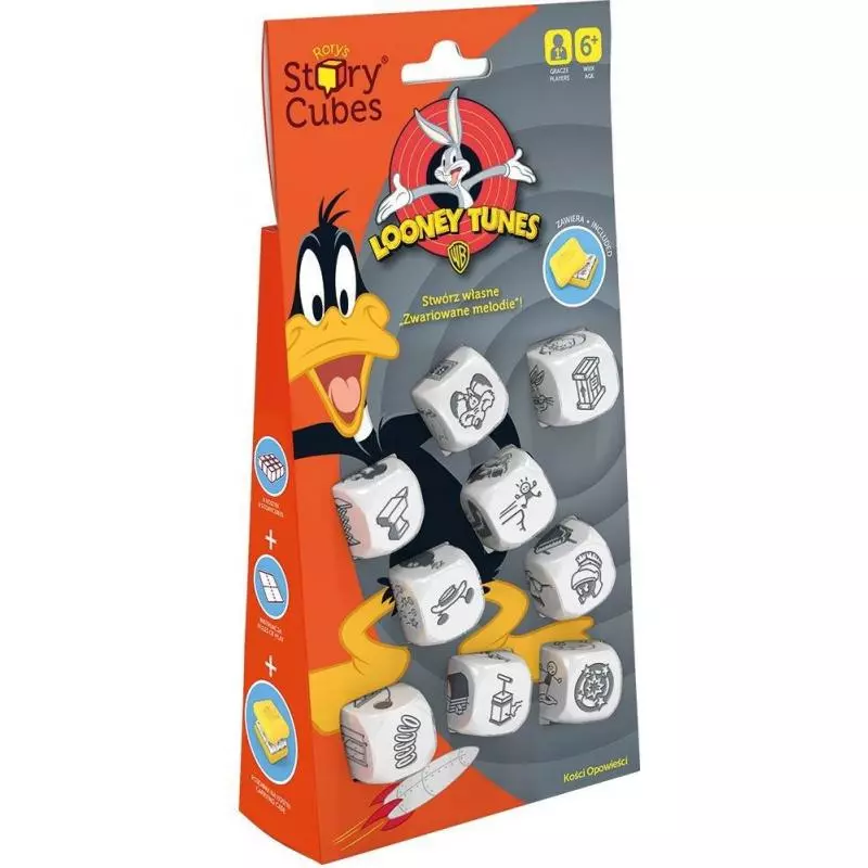 STORY CUBES LOONEY TUNES GRA TOWARZYSKA 5+ - Rebel