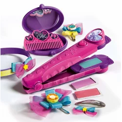 ZESTAW DO STYLIZACJI WŁOSÓW CRAZY CHIC ZESTAW KREATYWNY 6+ - Clementoni