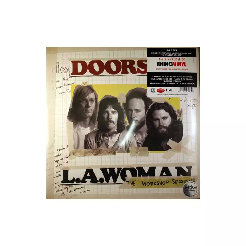 THE DOORS L.A. WOMAN THE WORKSHOP SESSIONS WINYL - Warner Music