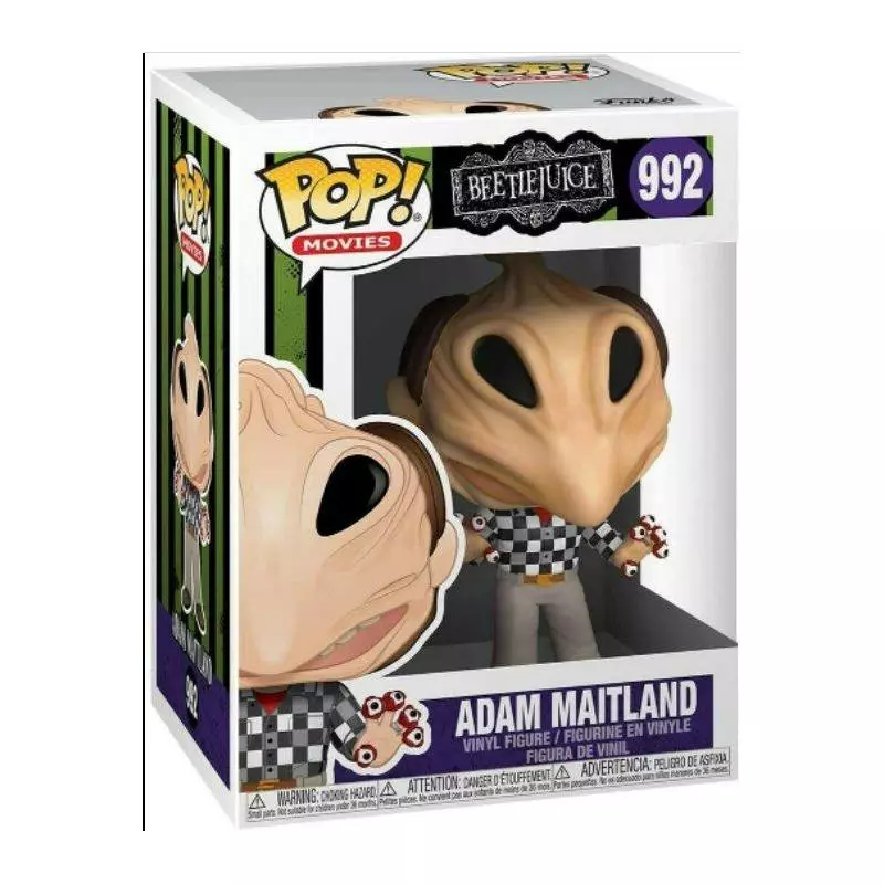 FUNKO POP MOVIES! BEETLEJUICE ADAM MAITLAND FIGURKA KOLEKCJONERSKA 992 - Funko