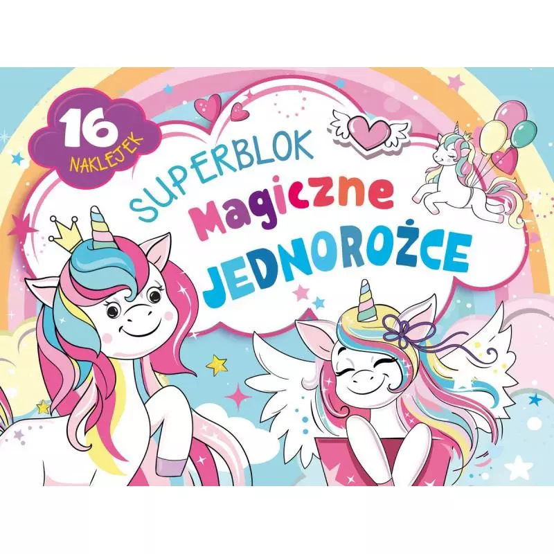 SUPERBLOK MAGICZNE JEDNOROŻCE - Olesiejuk