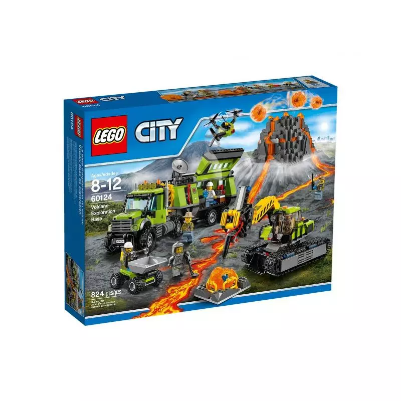 BAZA BADACZY WULKANÓW LEGO CITY 60124 - Lego