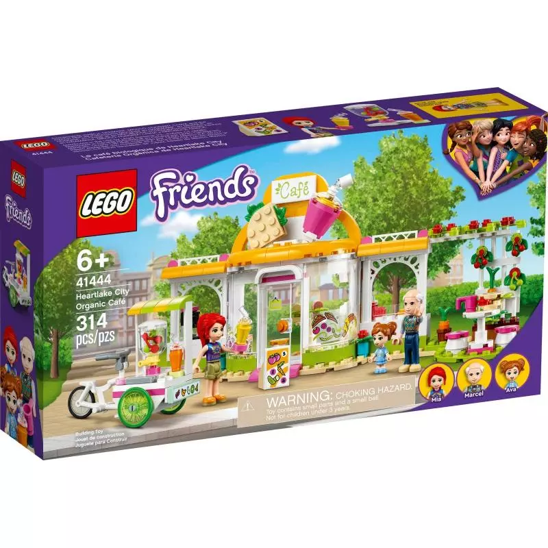 EKOLOGICZNA KAWIARNIA W HEARTLAKE CITY LEGO FRIENDS 41444 - Lego