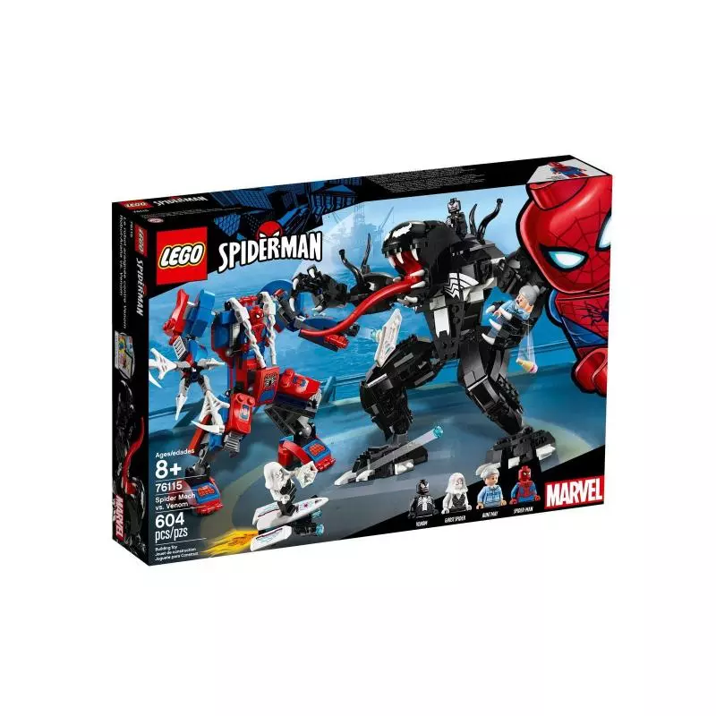 PAJĘCZY MECH KONTRA VENOM LEGO MARVEL 76115 - Lego