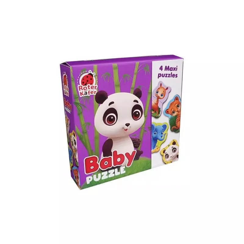 ZOO 4 PUZZLE BABY MAXI - Roter-Kafer