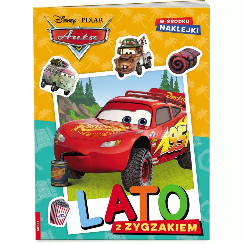 DISNEY AUTA LATO Z ZYGZAKIEM - Ameet