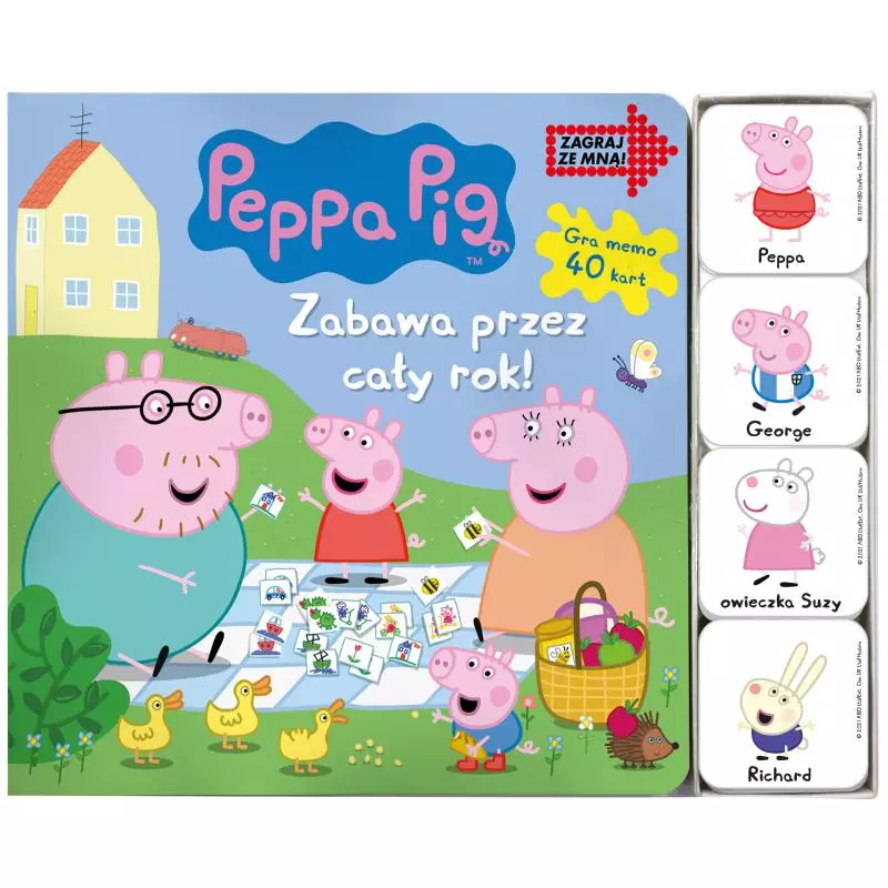 ŚWINKA PEPPA ZABAWA PRZEZ CAŁY ROK ZAGRAJ ZE MNĄ - Media Service Zawada