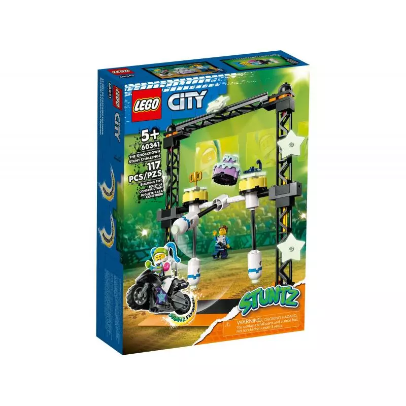 WYZWANIE KASKADERSKIE PRZEWRACANIE LEGO CITY 60341 - Lego