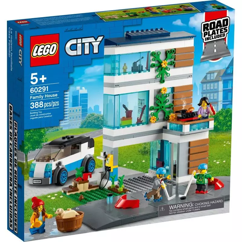 DOM RODZINNY LEGO CITY 60291 - Lego