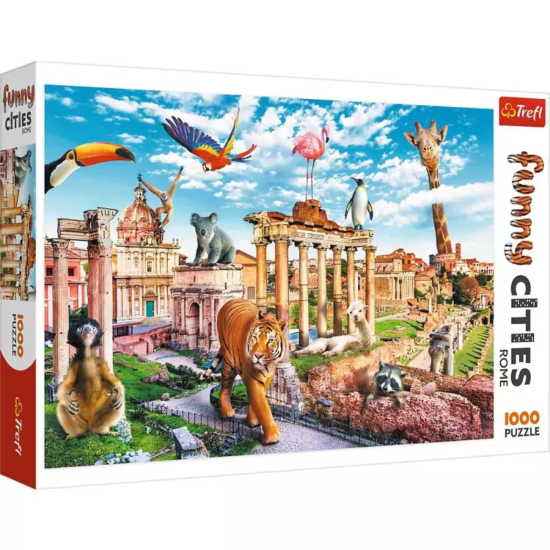 DZIKI RZYM PUZZLE 1000 ELEMENTÓW 10+ - Trefl