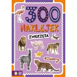 300 NAKLEJEK ZWIERZĘTA - Zielona Sowa