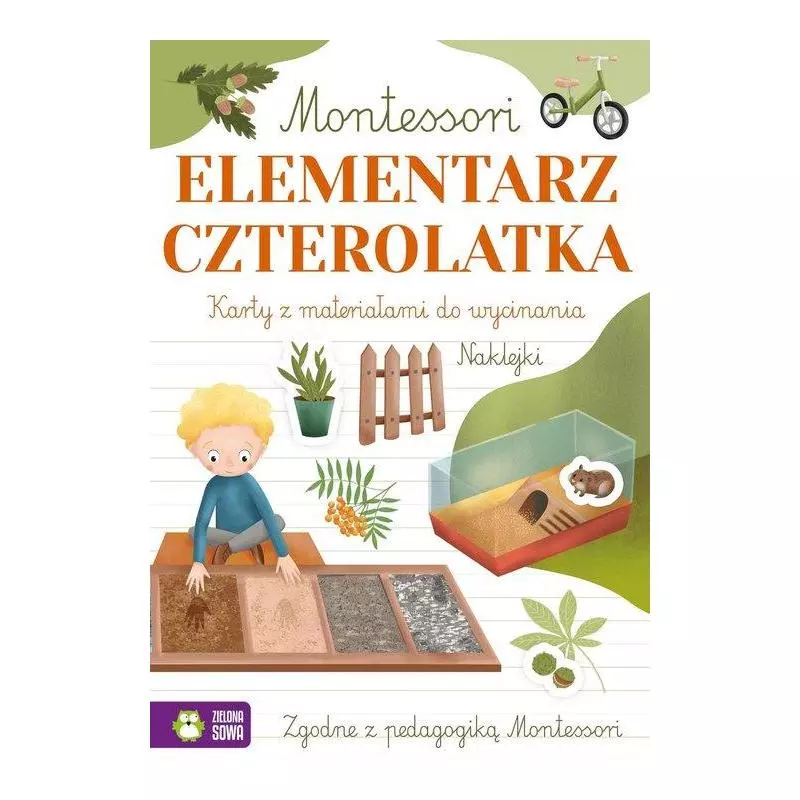 MONTESSORI ELEMENTARZ CZTEROLATKA Zuzanna Osuchowska - Zielona Sowa