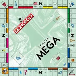 MONOPOLY EDYCJA MEGA GRA PLANSZOWA 8+ - Hasbro