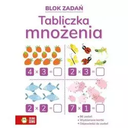 BLOK ZADAŃ. TABLICZKA MNOŻENIA - Zielona Sowa