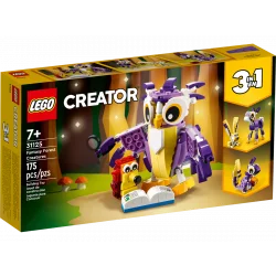 FANTASTYCZNE LEŚNE STWORZENIA 3W1 LEGO CREATOR 31125