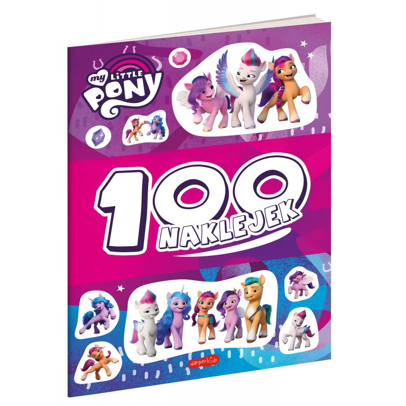 MY LITTLE PONY 100 NAKLEJEK - Harperkids