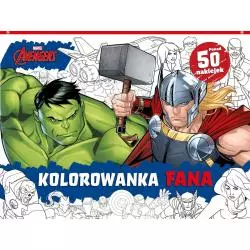 MARVEL AVENGERS KOLOROWANKA FANA - Olesiejuk