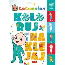 COCOMELON. KOLORUJ I NAKLEJAJ - Harperkids