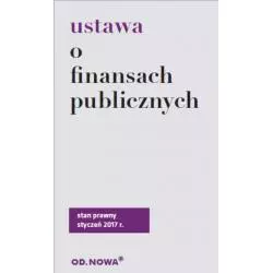 USTAWA O FINANSACH PUBLICZNYCH 01.2017 - od.nowa
