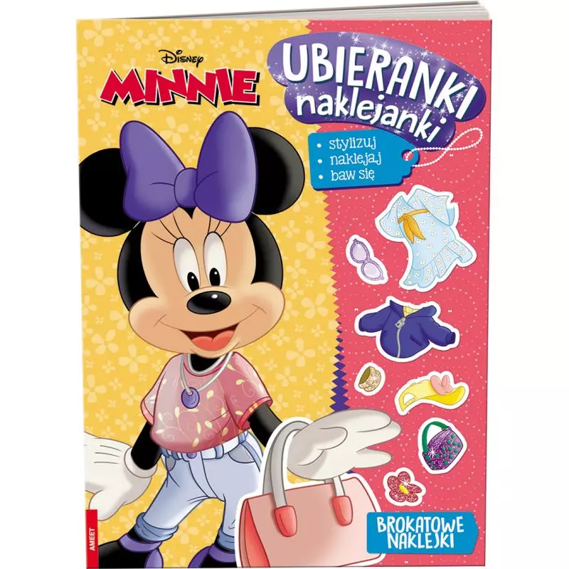 DISNEY MINNIE UBIERANKI NAKLEJANKI - Ameet