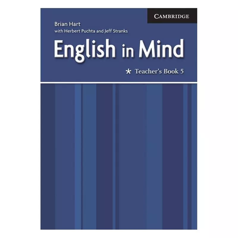 ENGLISH IN MIND TEACHERS BOOK 5 Herbert Puchta - Cambridge University Press