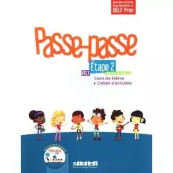 PASSE-PASSE ETAPE 2 LIVRE DE LELEVE + CAHIER DACTIVITES + CD Adam Catherine, Berger Christelle - Didier