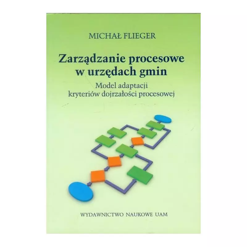 ZARZĄDZANIE PROCESOWE W URZĘDACH GMIN MODEL ADAPTACJI KRYTERIÓW DOJRZAŁOŚCI PROCESOWEJ Michał Flieger - Wydawnictwo Nau...