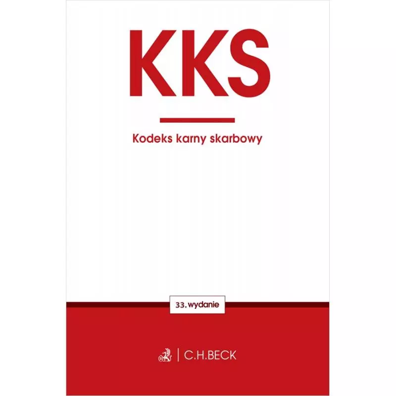 KODEKS KARNY SKARBOWY - C.H.Beck