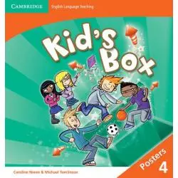KIDS BOX LEVEL 4 POSTERS 4 Caroline Nixon, Michael Tomlinson - Cambridge University Press