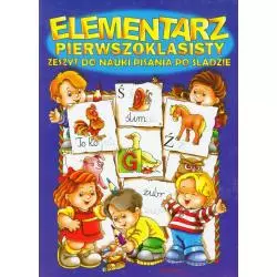 ELEMENTARZ PIERWSZOKLASISTY ZESZYT DO NAUKI PISANIA PO ŚLADZIE - Siedmioróg