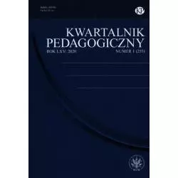 KWARTALNIK PEDAGOGICZNY 2020/1 - Wydawnictwo Uniwersytetu Warszawskiego