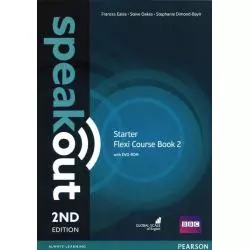 SPEAKOUT 2ND EDITION STARTER FLEXI COURSE BOOK 2 + DVD Frances Eales, Steve Oakes, Stephanie Dimond-Bayir - Pearson