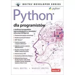 PYTHON DLA PROGRAMISTÓW Paul Deitel, Harvey Deitel - Helion