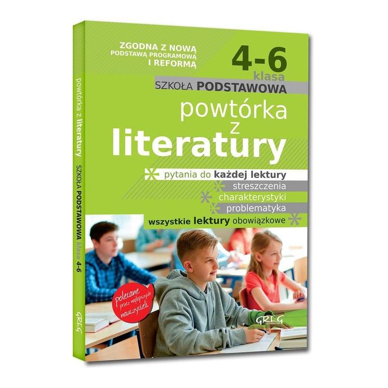 POWTÓRKA Z LITERATURY SZKOŁA PODSTAWOWA KLASY 4-6