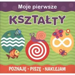 MOJE PIERWSZE KSZTAŁTY POZNAJĘ PISZĘ NAKLEJAM - Wilga