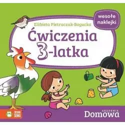 DOMOWA AKADEMIA. ĆWICZENIA 3-LATKA - Zielona Sowa