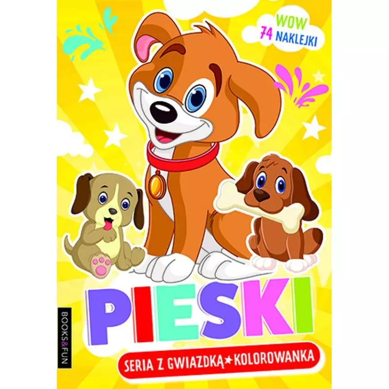 PIESKI KOLOROWANKA - Books & Fun