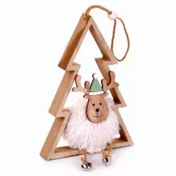 ZAWIESZKA CHOINKA Z RENIFEREM SWEET WINTER - Panon