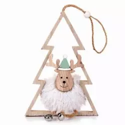 ZAWIESZKA CHOINKA Z RENIFEREM SWEET WINTER